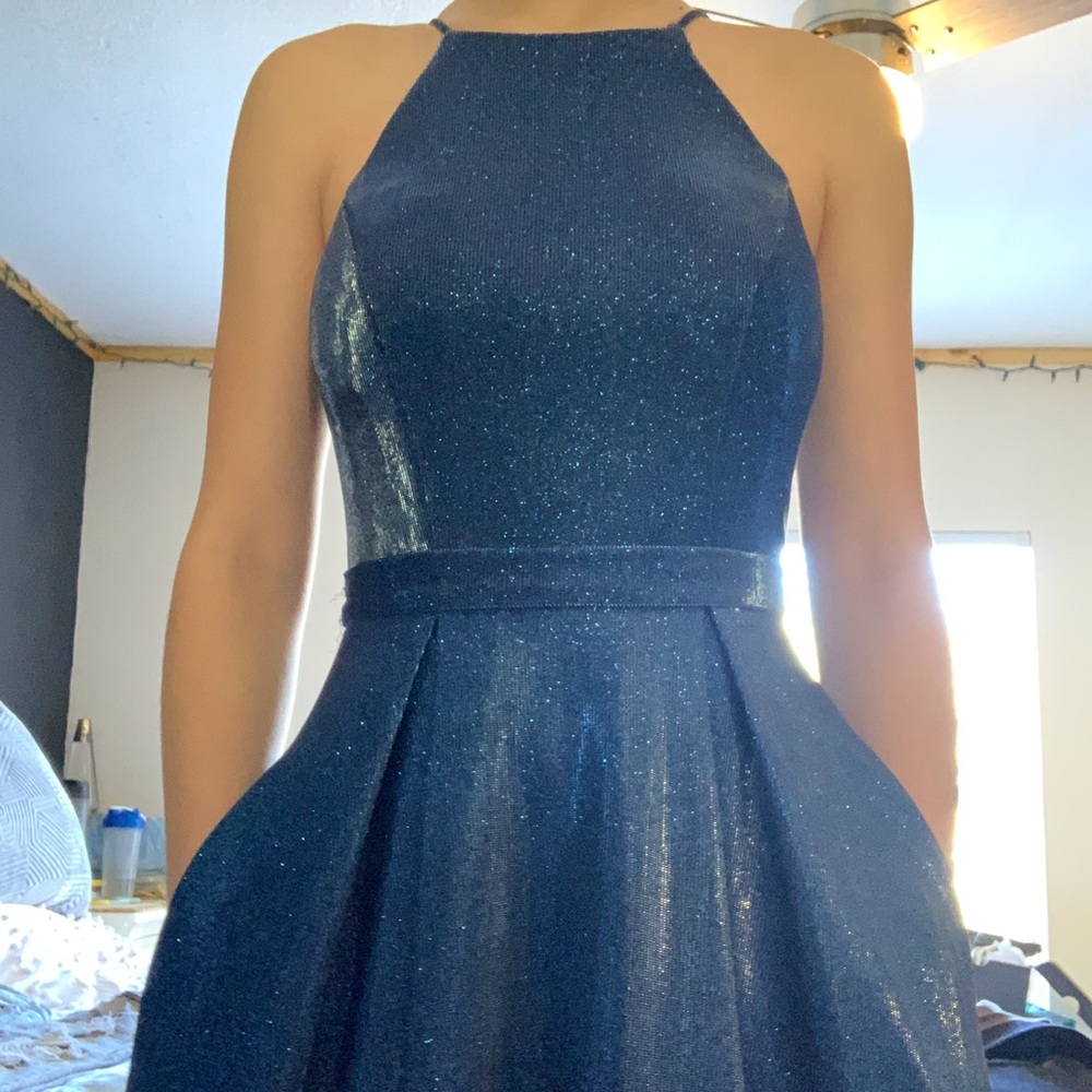 A line prom dress